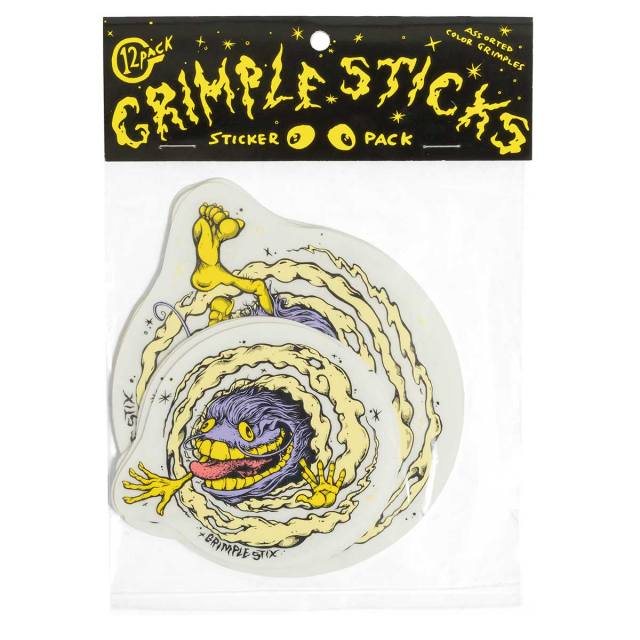 ANTI-HERO GRIMPLE STICKS 12CT STICKER PACK