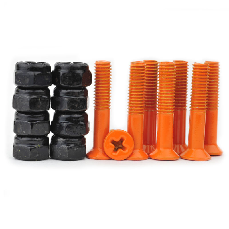 BULK 1" HARDWARE 8-PACK ORANGE