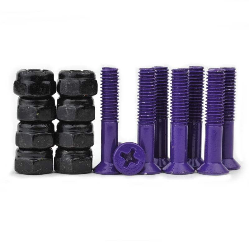 BULK 1" HARDWARE 8-PACK PURPLE