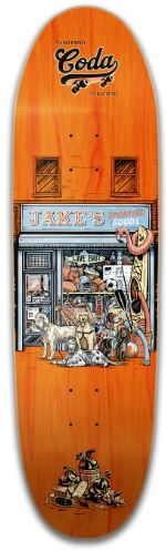 CODA KEENAN'S SPORTING GOODS SHAPED DECK 8.87