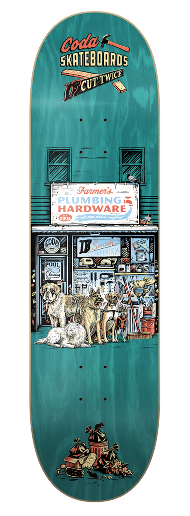 CODA FARMER'S HARDWARE DECK 8.75
