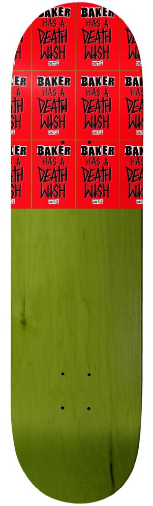 BAKER BAKER HAS A DEATHWISH 2 DECK 8.50