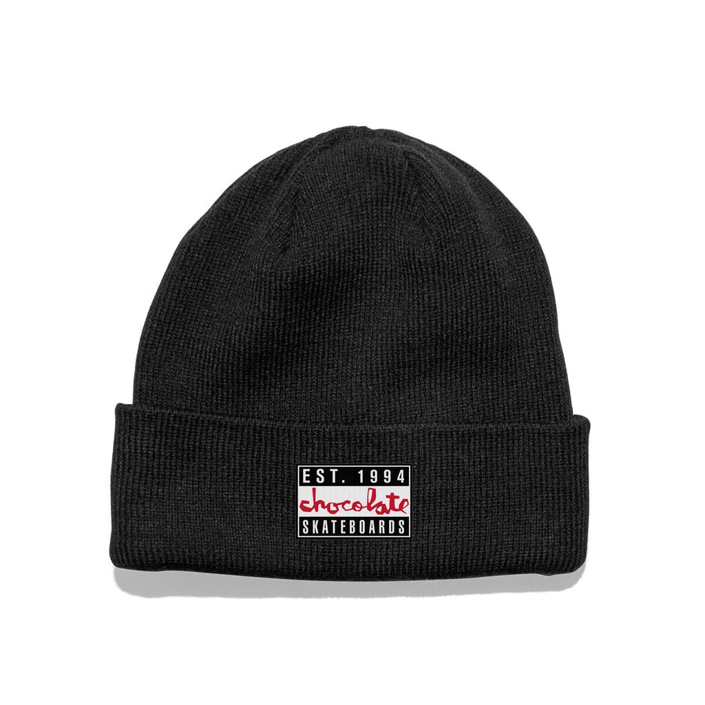 CHOCOLATE ADVISORY BEANIE BLACK