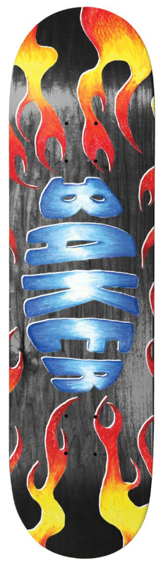 BAKER ZACH ALLEN FLAMES DECK 8.50