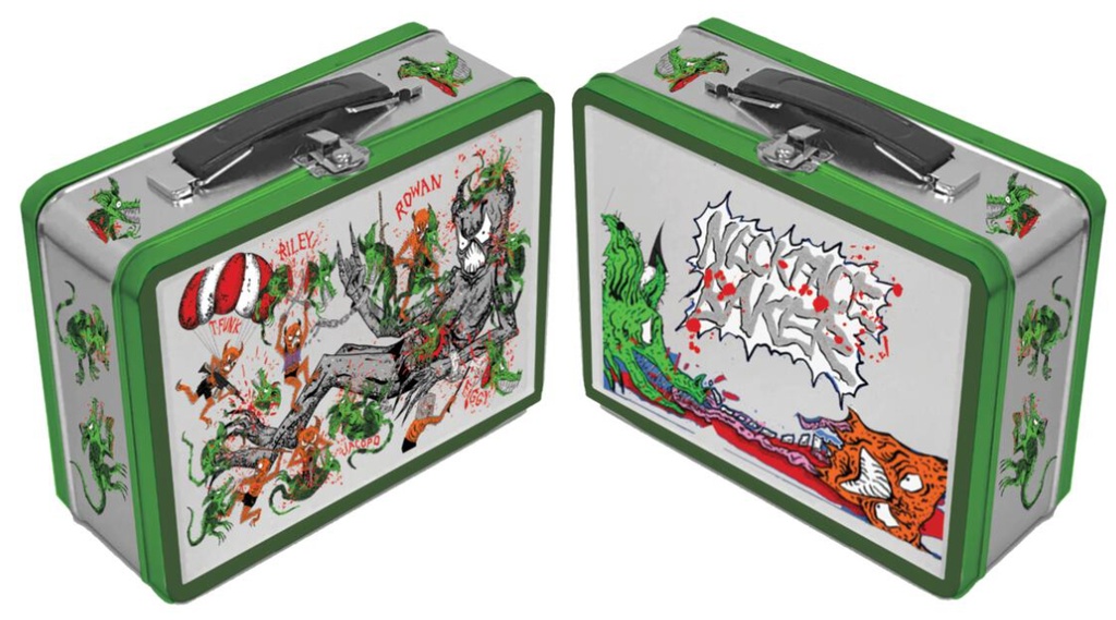 BAKER TOXIC RATS TIN LUNCH BOX