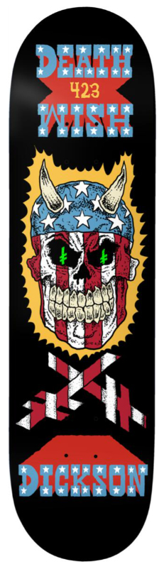 DEATHWISH DICKSON 423 DECK 8.50