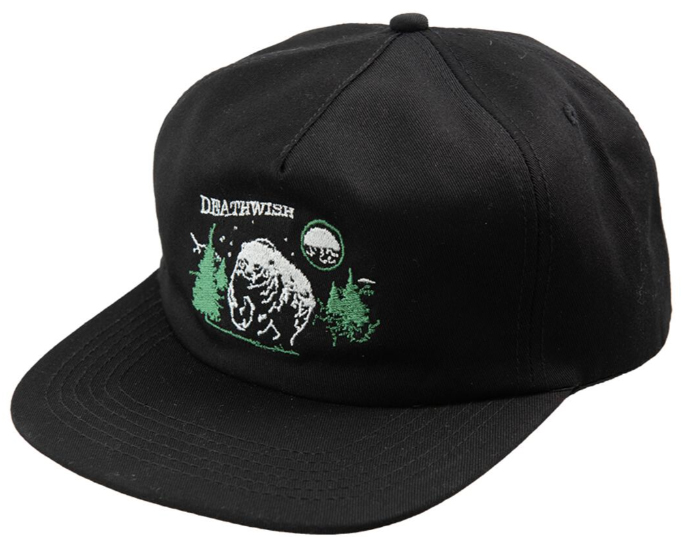 DEATHWISH NIGHT HIKE SNAPBACK BLACK