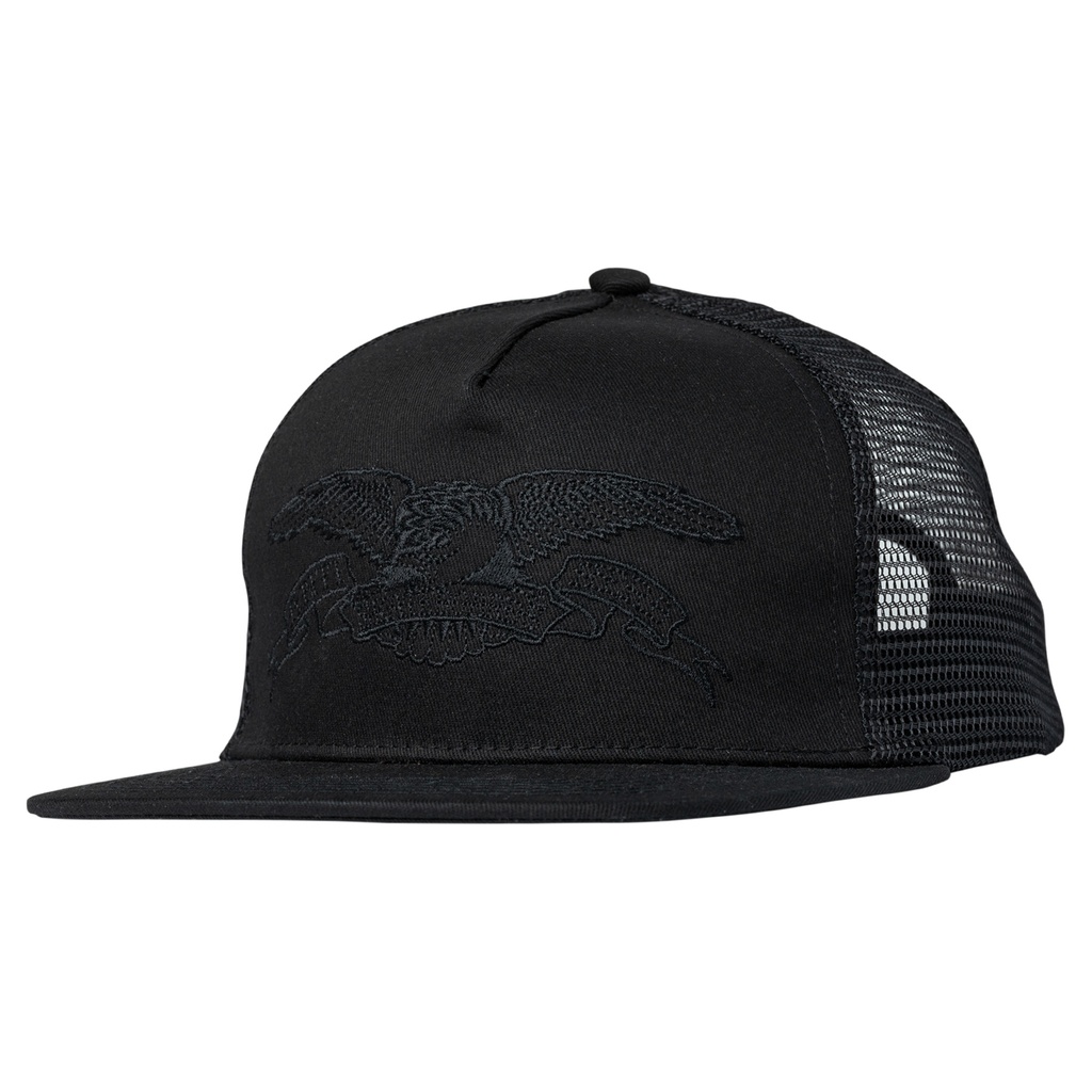 ANTI-HERO BASIC EAGLE SNAPBACK HAT BLACK/BLACK