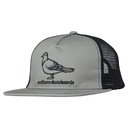 ANTI-HERO BASIC PIGEON SNAPBACK HAT SILVER/BLACK