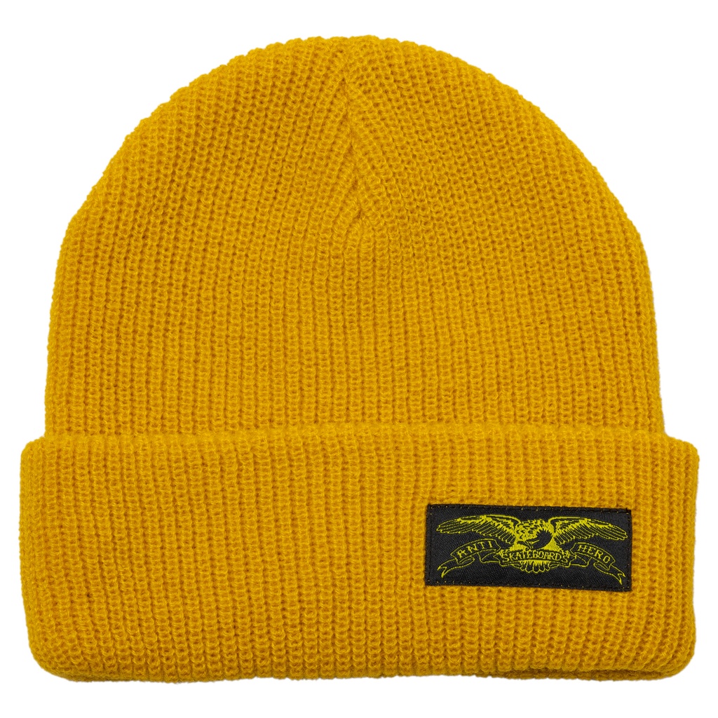 ANTI-HERO STOCK EAGLE LABEL BEANIE GOLD
