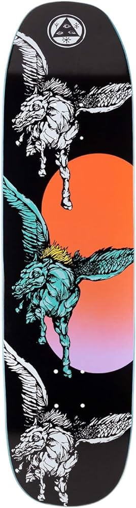 WELCOME TEAM PEGGY ON SON OF MOONTRIMMER SHAPED DECK 8.25 X 32.12