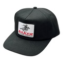 BAKER STALLION SNAPBACK HAT BLACK