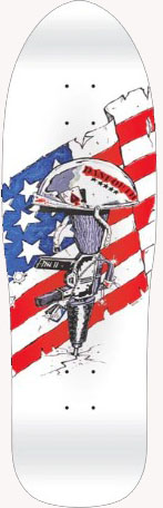 AMERICAN NOMAD BILL DANFORTH SHAPED DECK 9.75 X 32.00 (HAND SCREENED ...