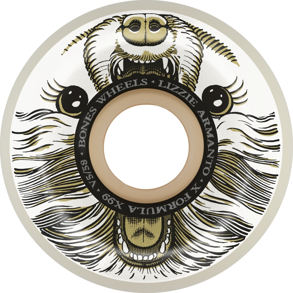 BONES X-FORMULA ARMANTO ALMA MUTTER V5 SIDECUT 58MM 99A (Set of 4)