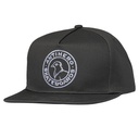 ANTI-HERO BASIC PIGEON ROUND SNAPBACK HAT CHARCOAL
