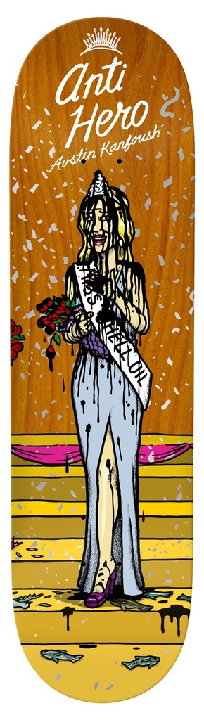 ANTI-HERO KANFOUSH MS CORPORATE GREED DECK 8.25
