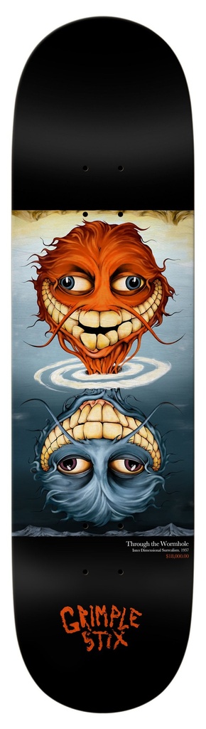 ANTI-HERO TEAM GRIMPLE STIX FINE ART DECK 8.50