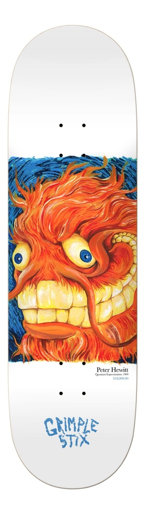 ANTI-HERO HEWITT GRIMPLE STIX FINE ART DECK 9.02