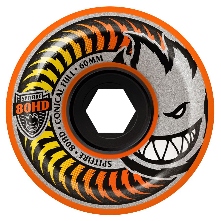 SPITFIRE 80HD FADE ORANGE CONICAL FULL 55MM