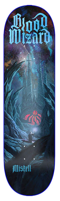 BLOOD WIZARD MISKELL OUTER REALMS DECK 8.38