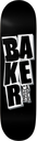 BAKER CASPER STACKED NAME BLACK B2 DECK 8.5