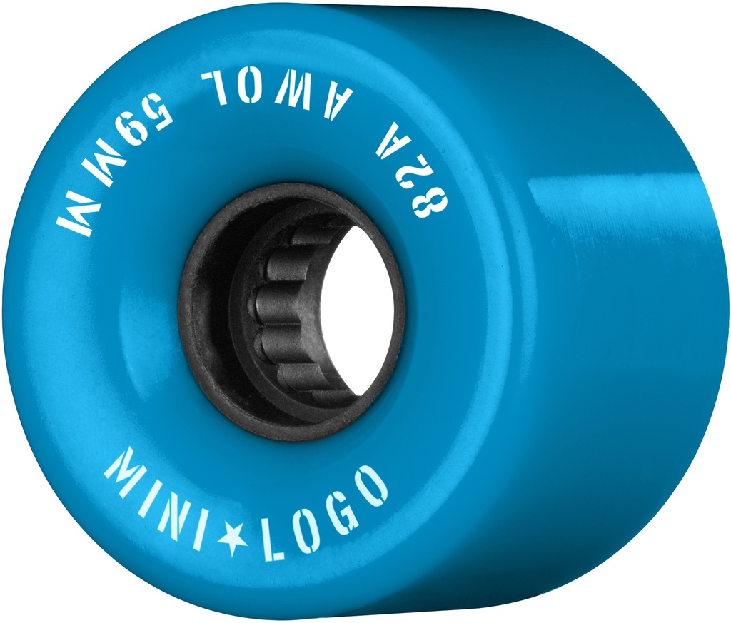 MINI LOGO A.W.O.L. BLUE 59MM 82A (Set of 4)