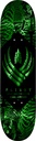 POWELL TEAM SKELETON GREEN FOIL FLIGHT DECK 8.50