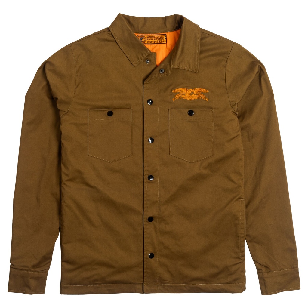 ANTI-HERO HECHO POR SKATE BROWN JACKET L
