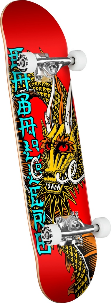 POWELL CABALLERO BAN THIS RED COMPLETE 8.25 X 31.95