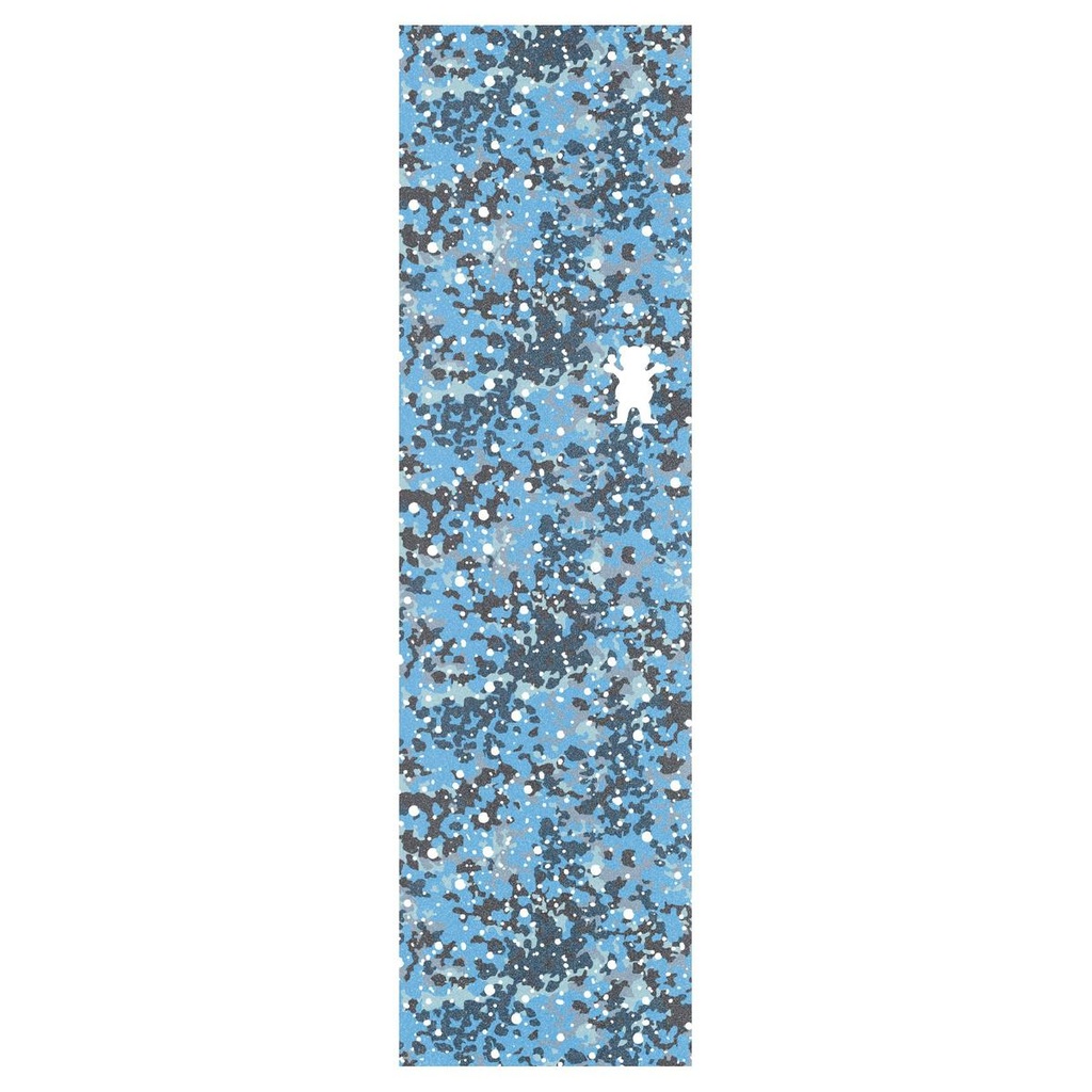 GRIZZLY 9" SNOW CAMO BLUE PERFORATED SHEET