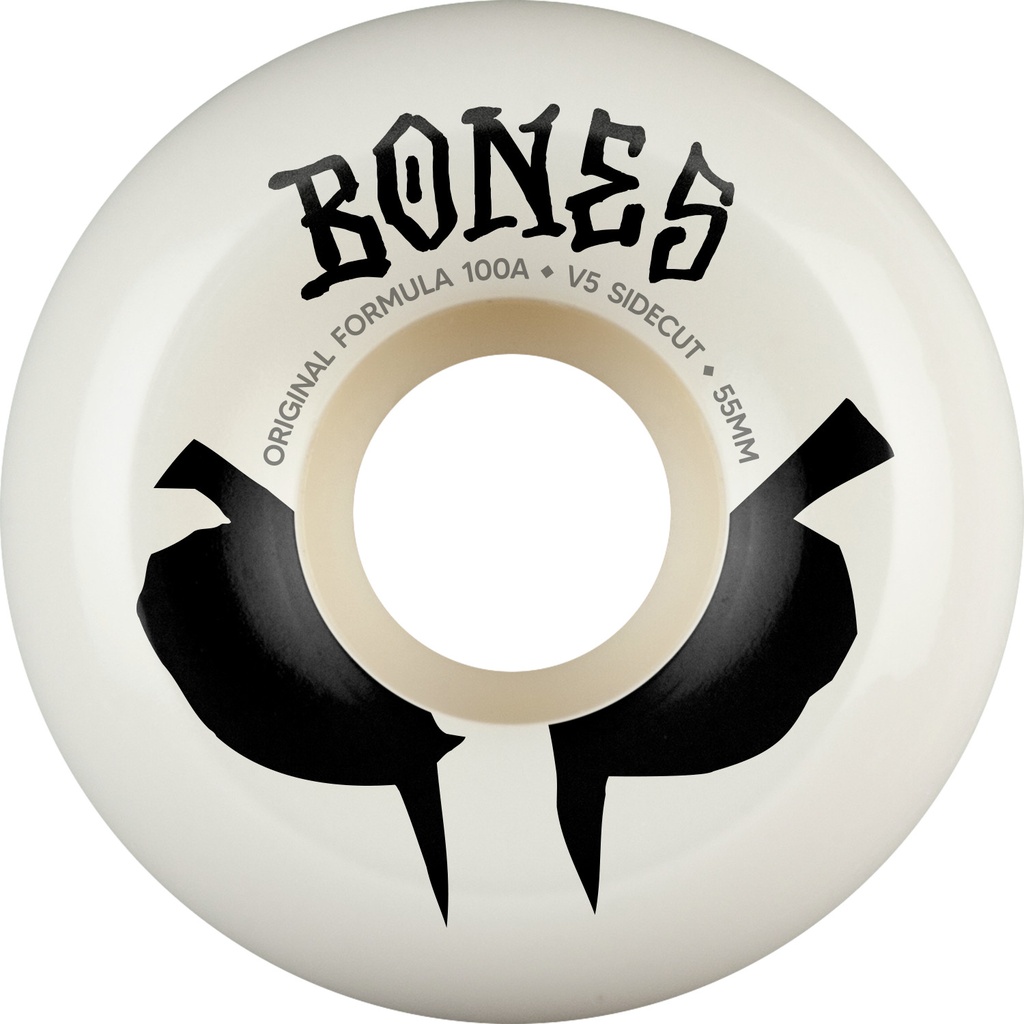 BONES 100S OG FORMULA SIDECUT V5 55MM 100A (Set of 4)