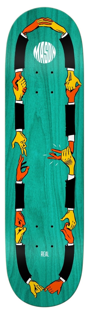 REAL MASON SHAKES DECK 8.38