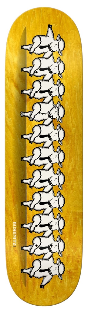 REAL BUSENITZ CAN-CAN TRUE FULL DECK 8.38