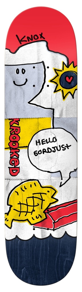 KROOKED KNOX GORDJUST DECK 8.50