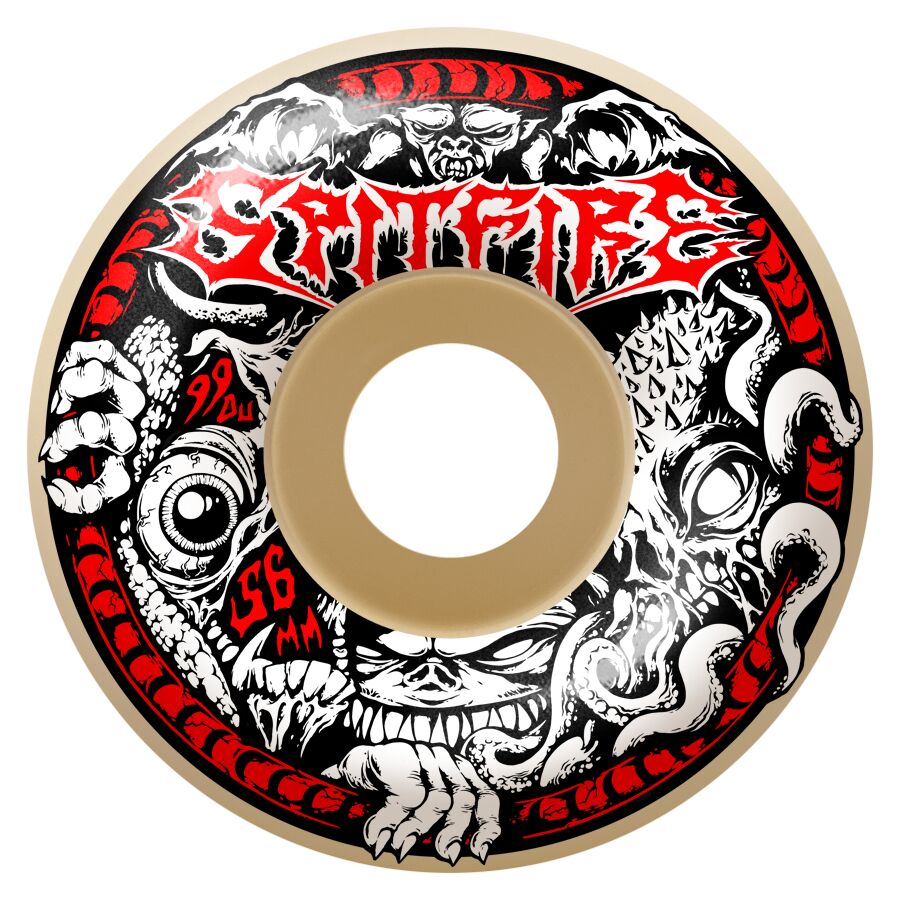 SPITFIRE FORMULA FOUR DEMONGATE RADIAL FULL 56MM 99D (Set of 4)