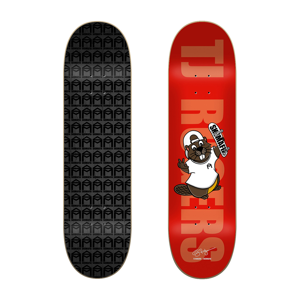 SK8MAFIA ROGERS BEAVER DECK 8.25