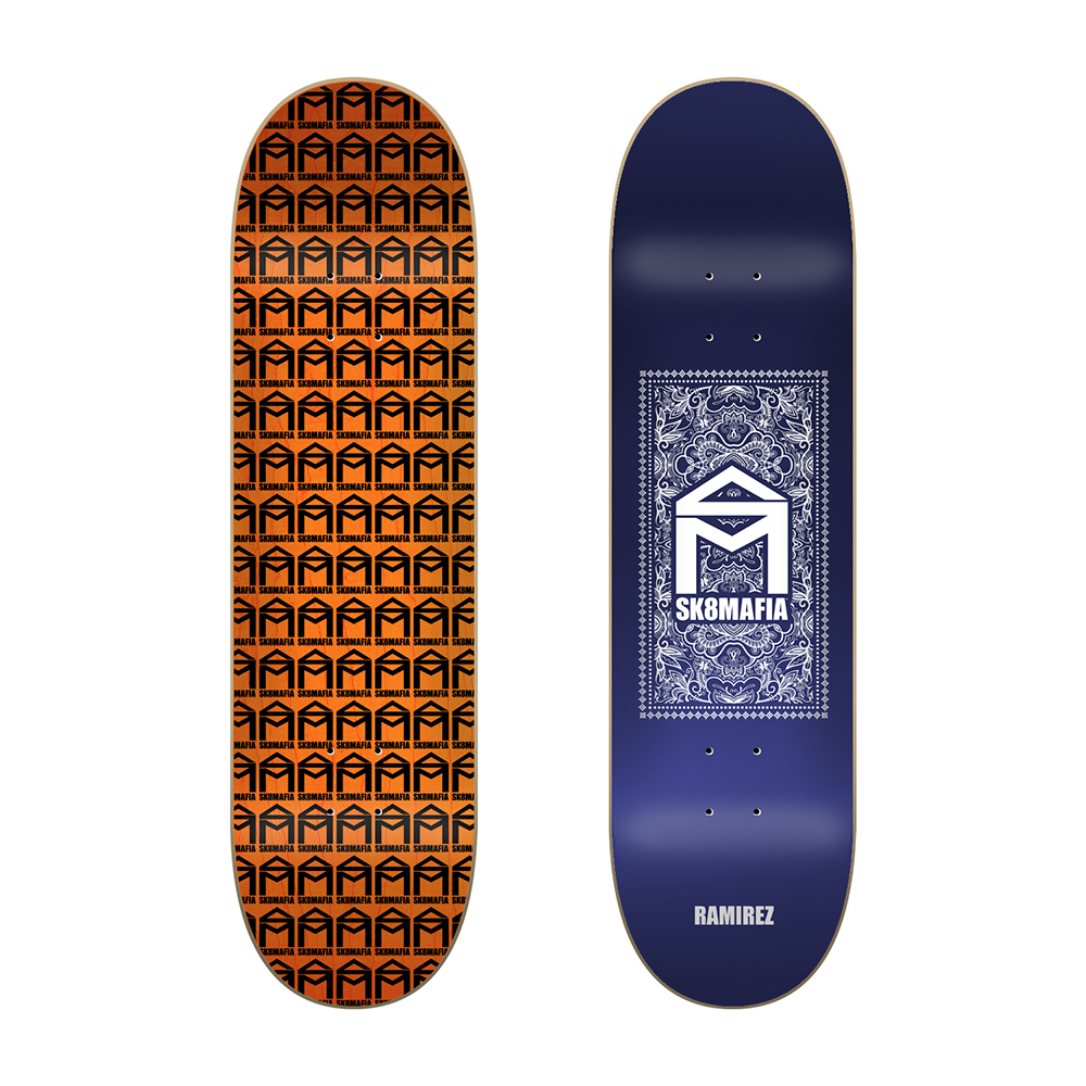 SK8MAFIA RAMIREZ PAISLEY FOIL DECK 8.5