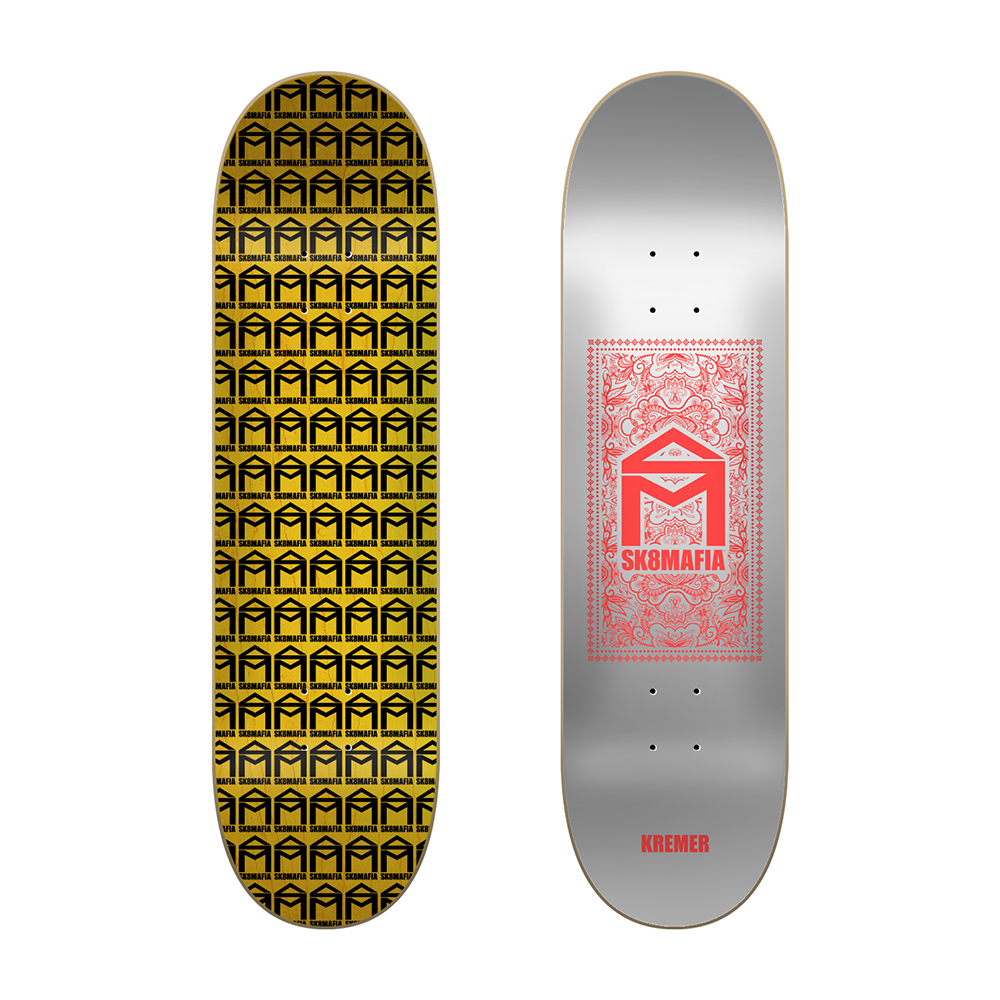 SK8MAFIA KREMER PAISLEY FOIL DECK 8.25
