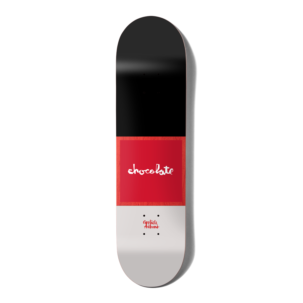 CHOCOLATE AIKENS RED SQUARE SHAPED DECK 9.0