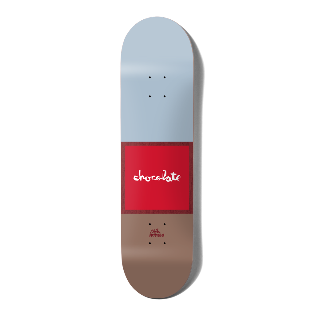 CHOCOLATE HERRERA RED SQUARE DECK 8.5