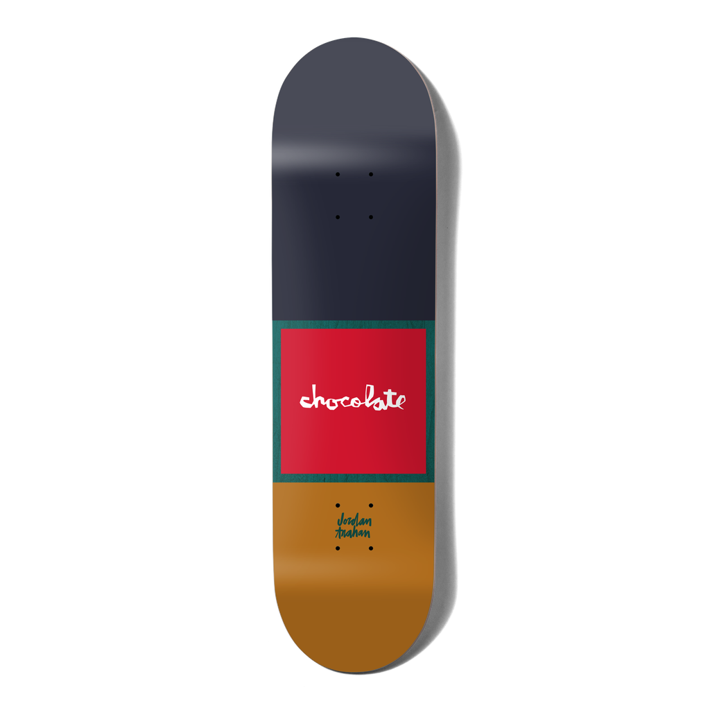 CHOCOLATE TRAHAN RED SQUARE DECK 8.375