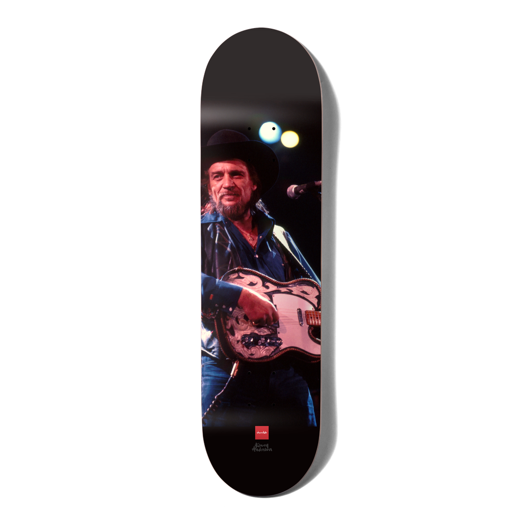 CHOCOLATE ANDERSON WAYLON JENNINGS TWIN TAIL DECK 8.25