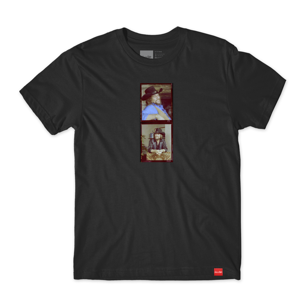 CHOCOLATE WAYLON JENNINGS RAMBLIN' MAN BLACK SS XL
