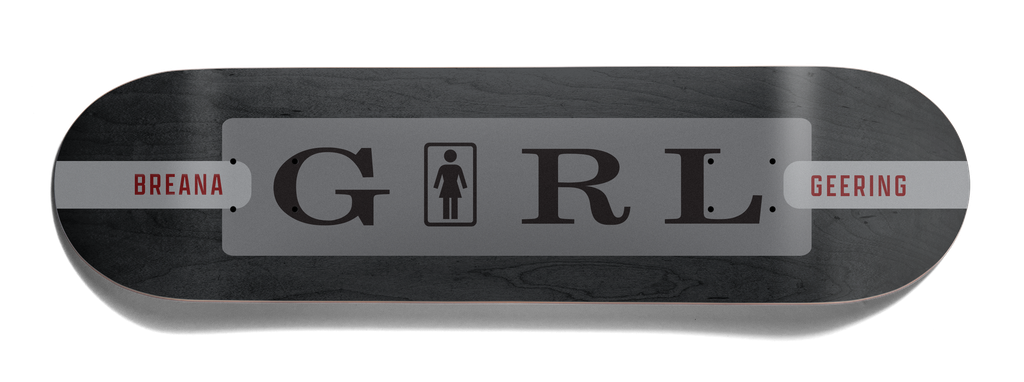 GIRL GEERING SERIF DECK 8.0