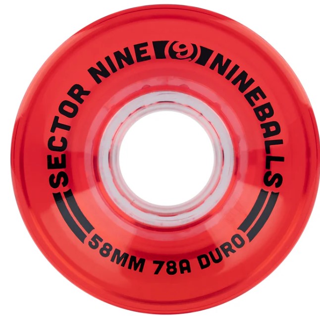 SECTOR 9 NINEBALLS WATERMELON 58MM 78A WHEELS