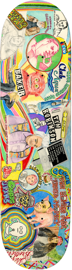 BAKER ANDREW REYNOLDS COSMIC GUMBO DECK 8.5