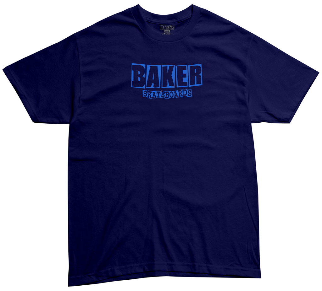 BAKER BRAND LOGO BLUE SS M