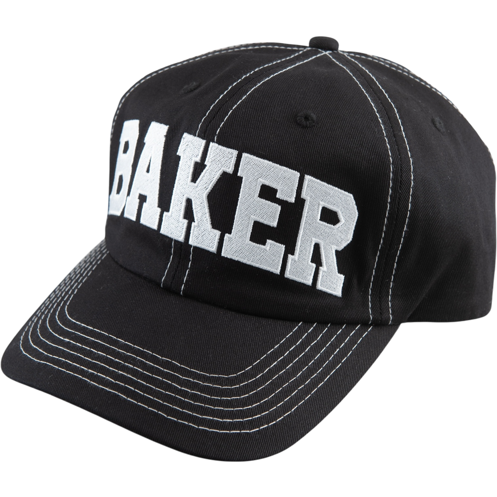 BAKER APEX SNAPBACK HAT BLACK