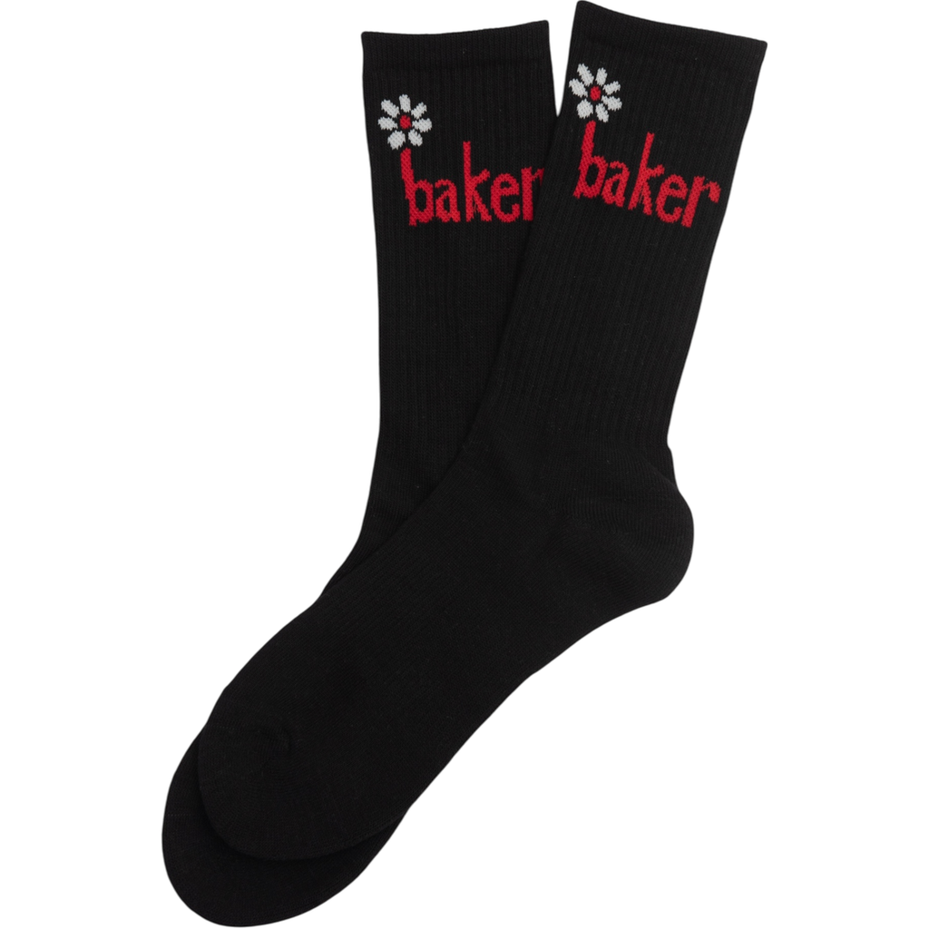 BAKER DAISY SOCKS BLACK