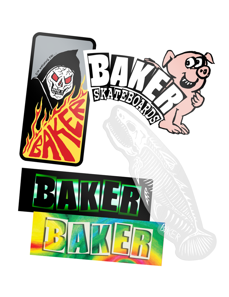 BAKER FISH STICKS 10CT STICKER PACK